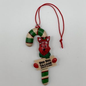 Ornament Scottie  Candy Cane