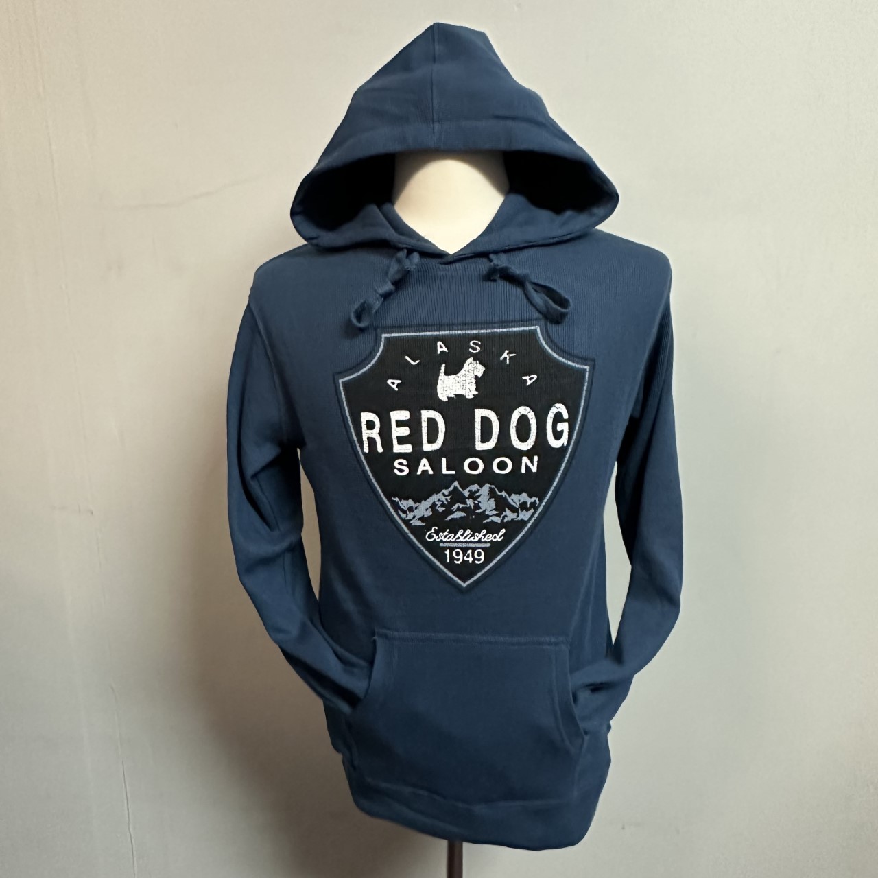 Waffle weave hoodie clearance