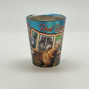 Retro Juneau Shot Glass